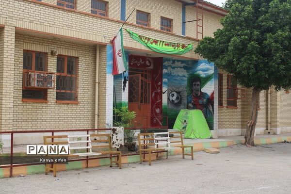 اسکان مسافران نوروزی در مدارس شهرستان بوشهر
