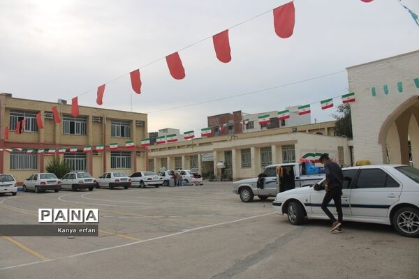 اسکان مسافران نوروزی در مدارس شهرستان بوشهر