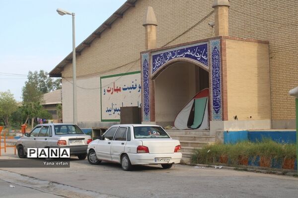 اسکان مسافران نوروزی در مدارس شهرستان بوشهر