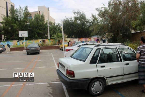 اسکان مسافران نوروزی در مدارس شهرستان بوشهر