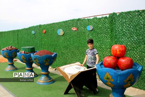گردشگران نوروزی در ساحل بندر بوشهر