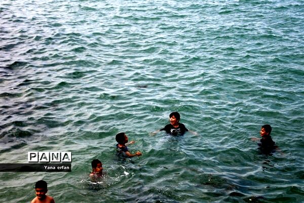 گردشگران نوروزی در ساحل بندر بوشهر-2