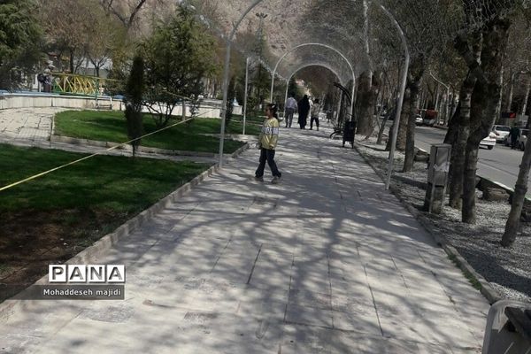 حال و هوای طاقستان کرمانشاه در واپسین روزهای تعطیلات نوروزی