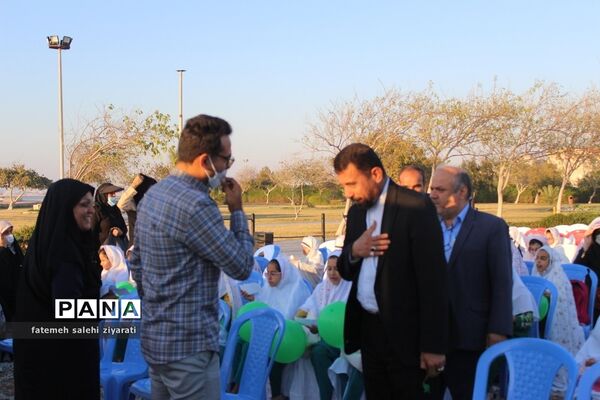 جشن دانش‌آموزان روزه اولی در بوشهر