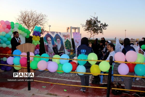 جشن دانش‌آموزان روزه اولی در بوشهر