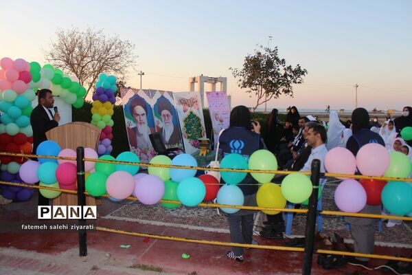جشن دانش‌آموزان روزه اولی در بوشهر