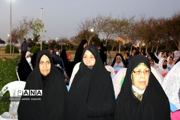 جشن دانش‌آموزان روزه اولی در بوشهر