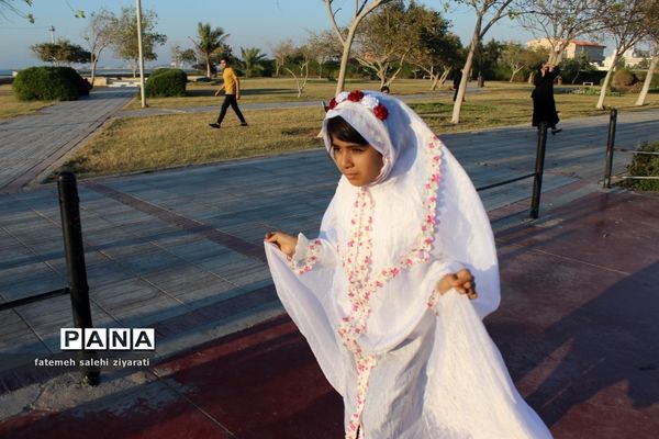 جشن دانش‌آموزان روزه اولی در بوشهر
