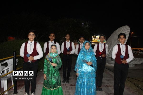 جشن دانش‌آموزان روزه اولی در بوشهر