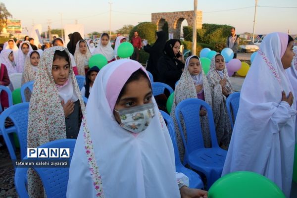 جشن دانش‌آموزان روزه اولی در بوشهر