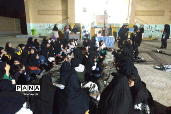جشن ولادت امام حسن مجتبی «ع» و توزیع افطاری بین روزه‌داران در دبیرستان عدالت جوادآباد