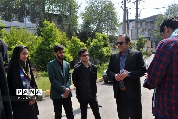 دیدار نماینده مجلس شورای اسلامی با اعضای سازمان دانش‌آموزی مازندران