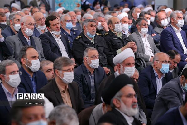 دیدار مسئولان و کارگزاران نظام با رهبر انقلاب