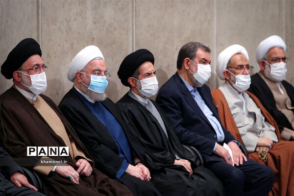 دیدار مسئولان و کارگزاران نظام با رهبر انقلاب