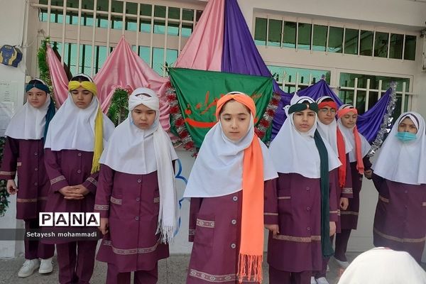 جشن‌میلاد امام‌ حسن مجتبی(ع) در دبستان حضرت زهرا(س)۲ رودهن