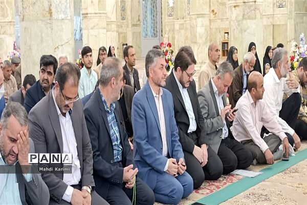 آیین «شکرانه خدمت» اعضای ستاد اسکان نوروزی فرهنگیان قم