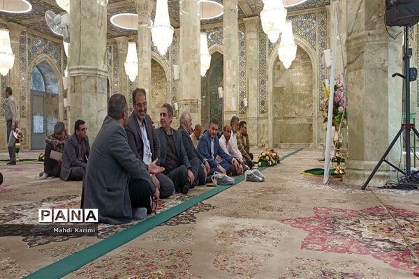 آیین «شکرانه خدمت» اعضای ستاد اسکان نوروزی فرهنگیان قم