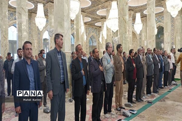 آیین «شکرانه خدمت» اعضای ستاد اسکان نوروزی فرهنگیان قم
