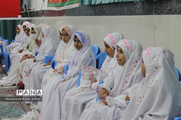 جشن روزه اولی های دختر شهر بافران