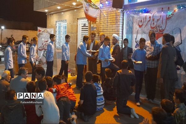 جشن ولادت امام حسن مجتبی (ع) در شهرستان خلیل‌آباد