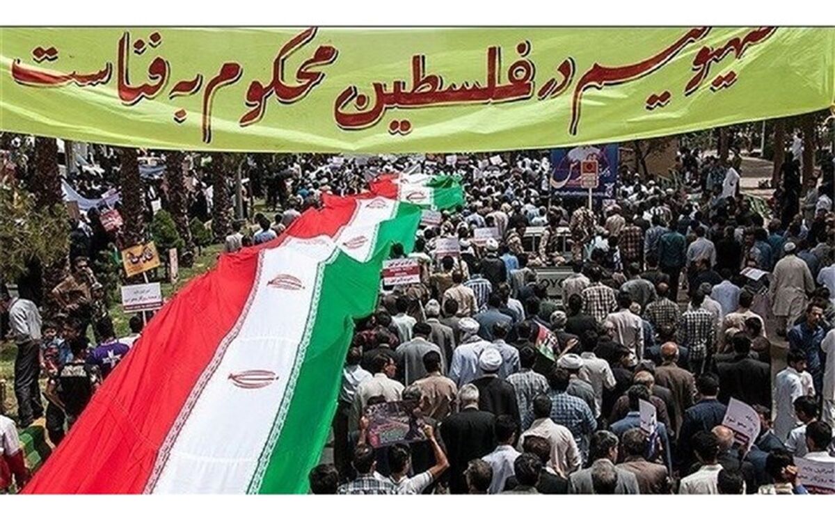 در راهپیمایی روز قدس شرکت می‌کنم زیرا.../ فیلم