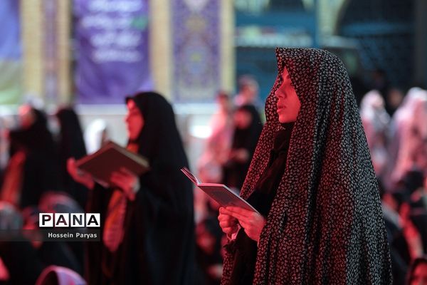 مراسم احیای شب بیست و یکم ماه رمضان در امام‌زاده صالح (ع)