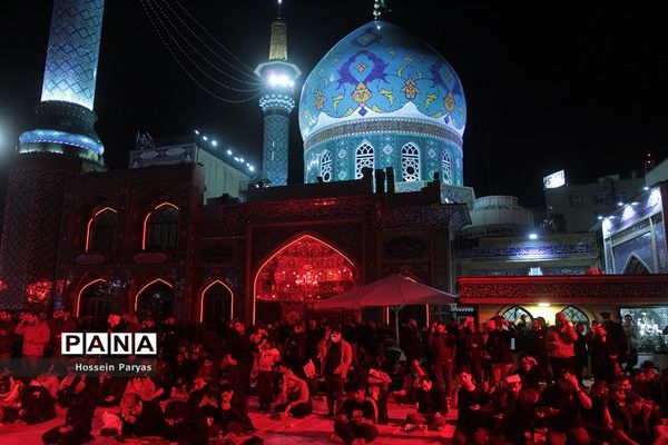 مراسم احیای شب بیست و یکم ماه رمضان در امام‌زاده صالح (ع)