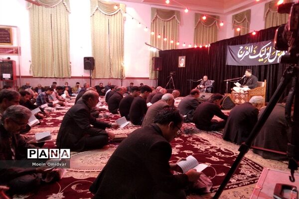 مراسم احیای شب‌های قدر در مسجد امام علی(ع)  کاشمر