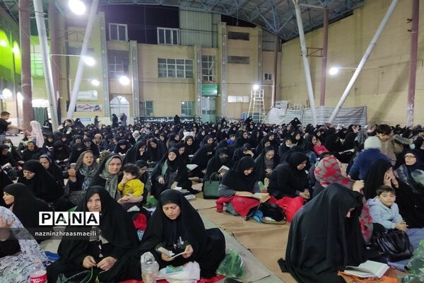 مراسم احیای شب نوزدهم ماه رمضان درمسجد رسول اکرم(ع) الوند