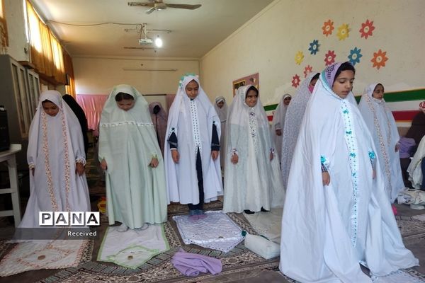 مراسم ضیافت افطاری و جشن میلاد امام حسن مجتبی علیه السلام در مدارس شهرستان اقلید