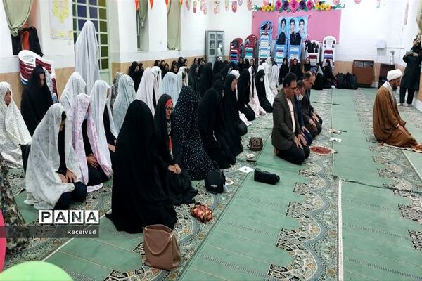 مراسم ضیافت افطاری و جشن میلاد امام حسن مجتبی علیه السلام در مدارس شهرستان اقلید