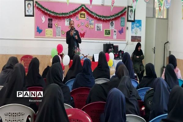 مراسم ضیافت افطاری و جشن میلاد امام حسن مجتبی علیه السلام در مدارس شهرستان اقلید