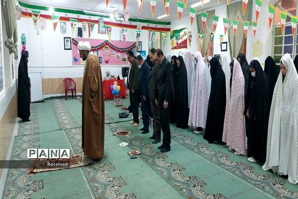 مراسم ضیافت افطاری و جشن میلاد امام حسن مجتبی علیه السلام در مدارس شهرستان اقلید
