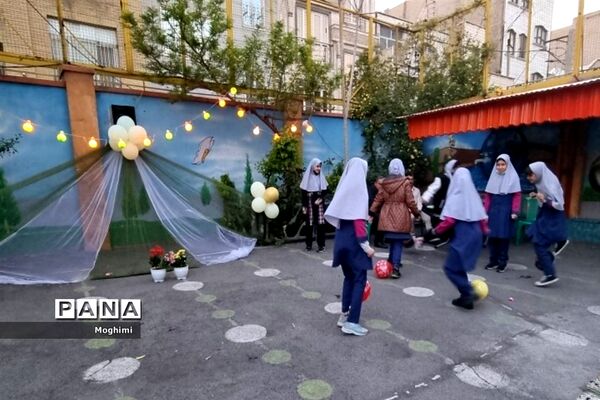 جشن میلاد امام حسن مجتبی (ع) در دبستان پروین اعتصامی منطقه ۱۳