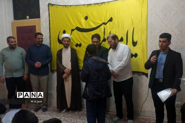 تجلیل از فعالان دانش‌آموز کمیته اسکان و تکریم زائران نیمه شعبان