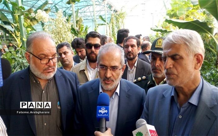 حضور معاون پارلمان رئیس‌جمهوری در پایتخت گل و گیاه ایران
