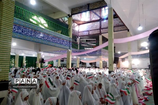 گردهمایی بزرگ دختران روزه اولی شهر الوند استان قزوین