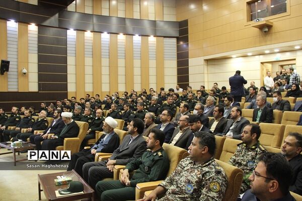 مراسم تکریم و معارفه فرمانده جدید انتظامی شهرستان اسلامشهر