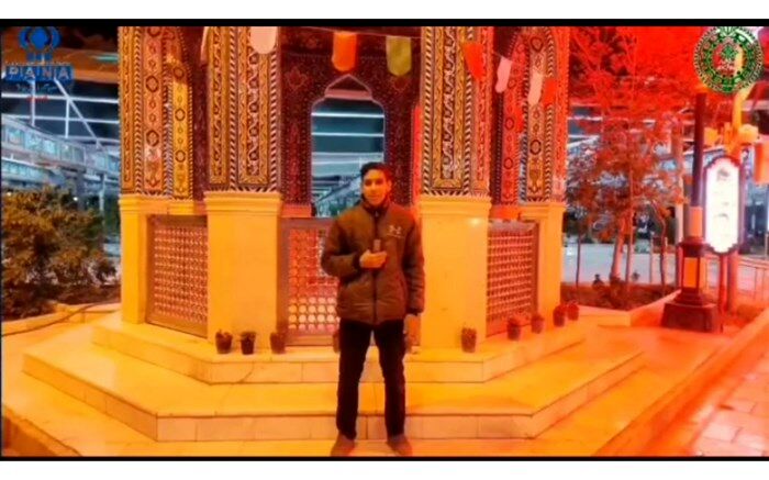 حس و حال دانش آموزان در رنگ آمیزی قبور شهدا