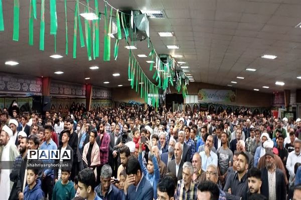 مراسم  اولین سالگرد شهدای حرم در تربت جام