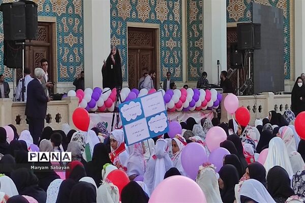 جشن بزرگ نمک پروردگان حسنی ویژه دختران روزه اولی ‌در شیراز