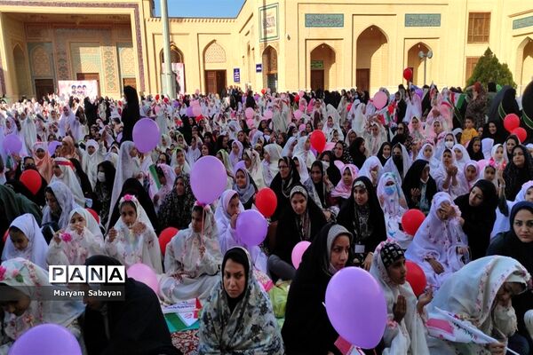 جشن بزرگ نمک پروردگان حسنی ویژه دختران روزه اولی ‌در شیراز