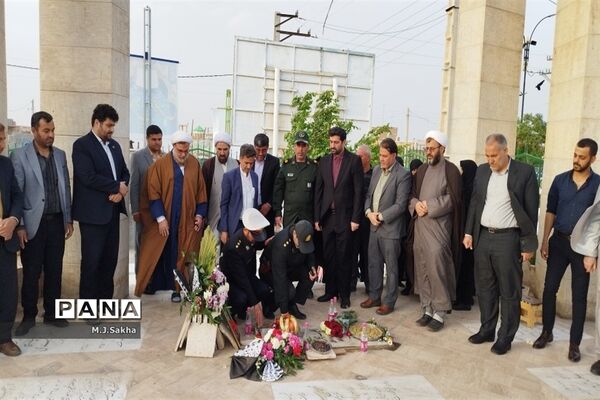 نامگذاری میدان شهید «فاتح» در شهر جعفریه قم