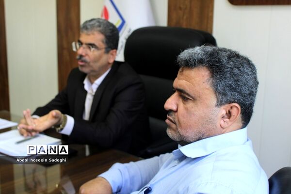 نشست هماهنگی ضیافت سفیران نور آموزش و پرورش استان بوشهر