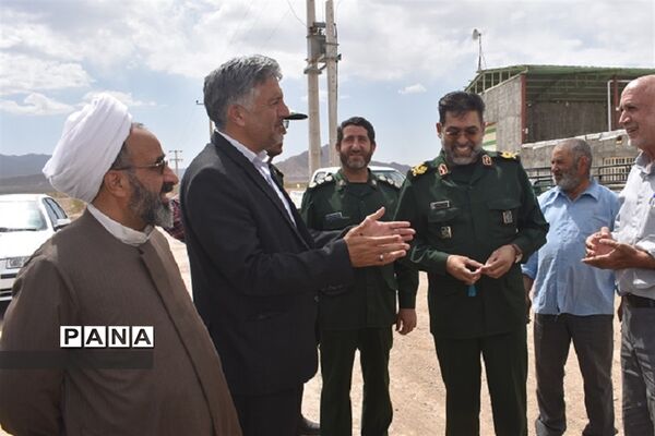 سفر یک روزه فرمانده سپاه الغدیر یزد به شهرستان بهاباد