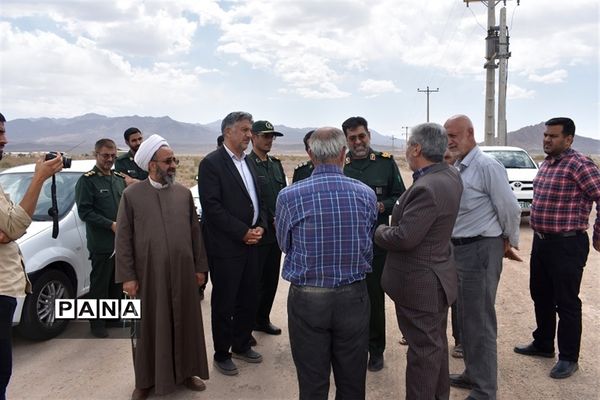 سفر یک روزه فرمانده سپاه الغدیر یزد به شهرستان بهاباد