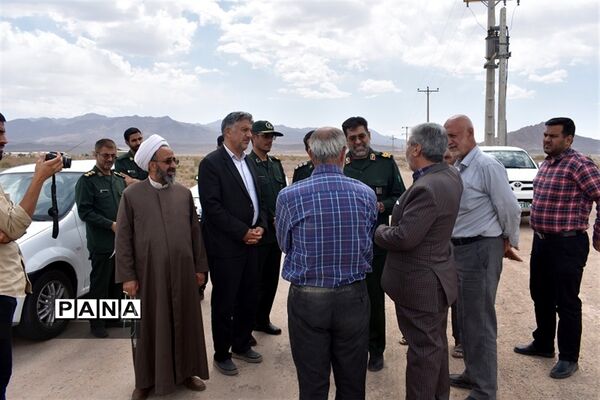 سفر یک روزه فرمانده سپاه الغدیر یزد به شهرستان بهاباد