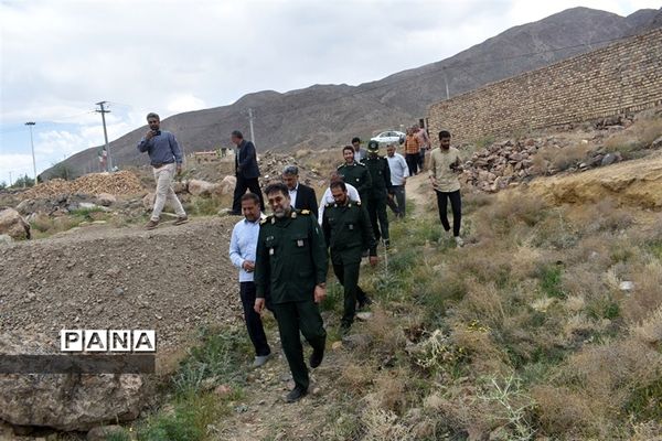 سفر یک روزه فرمانده سپاه الغدیر یزد به شهرستان بهاباد