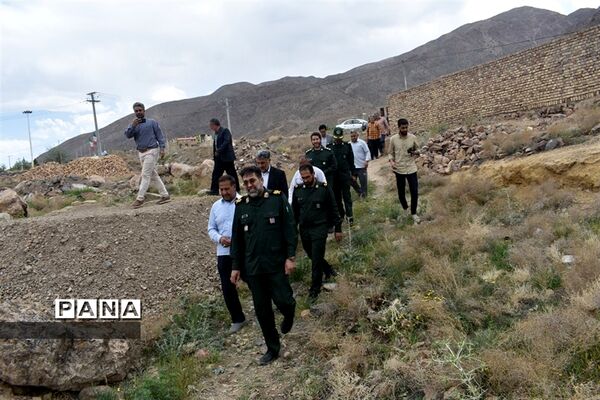 سفر یک روزه فرمانده سپاه الغدیر یزد به شهرستان بهاباد