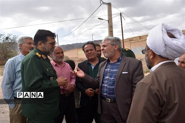 سفر یک روزه فرمانده سپاه الغدیر یزد به شهرستان بهاباد